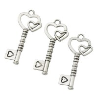 3 Anhänger Schlüssel, Liebe, H gallery