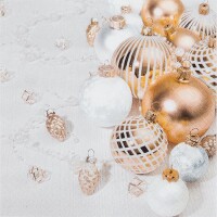 20er Pack Servietten Christbaumkugeln in gallery