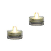 2 Unterwasser LED Teelichter, wasserdich gallery