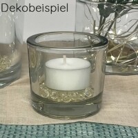 Dekobeispiel Zylinder Teelichtglas, klar, 65 mm. 3