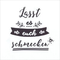 20er Pack Servietten mit Spruch gallery