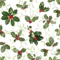 20er Pack Servietten Ilex, Mistelzweig,  gallery
