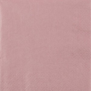 20er Pack Servietten Modern Colors in Altrosa mit...