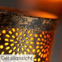 Duni Metall Kerzenhalter Dara, 12 cm 2