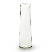 Glas Vase konisch, schmal, 25 cm. gallery