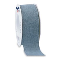 15 Meter Leinen Tischband in Jeansblau,  gallery