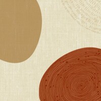 Duni Dunisoft Servietten Earthy, 40 x 40 gallery