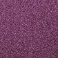 Farbsand, Dekosand in Aubergine. gallery