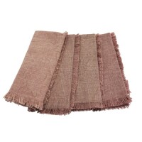 4 Baumwoll Servietten, Sizo&reg; Handmade,...