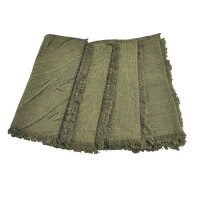 4 Baumwoll Servietten, Sizo&reg; Handmade,...