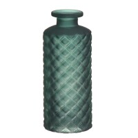 Glas Väschen schmal, Raute in Dunke gallery