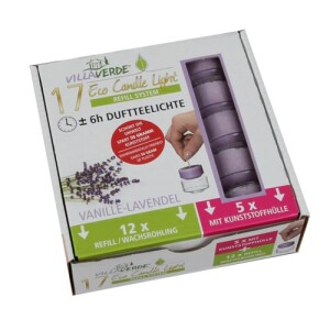 Refill System Starter Set, 17 Duftteelichter...