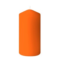 Duni Stumpenkerze in Sun Orange, 150 x 70 mm, 50 h...
