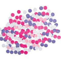 Papier Konfetti Punkte in Rosa/Pink/Lila gallery
