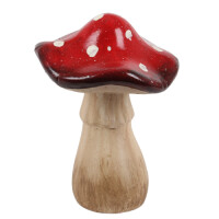 Keramik Fliegenpilz in Rot/Weiß, 1 gallery