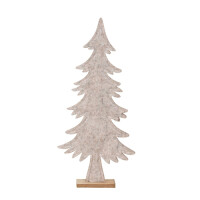 Deko Filz Tannenbaum auf Sockel, in Beig gallery
