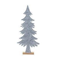 Deko Filz Tannenbaum auf Sockel, in Grau gallery
