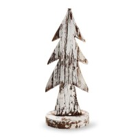 Rustikaler Holz Tannenbaum, 26 cm. gallery