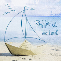 20er Pack Servietten Segelschiff -Reif f gallery