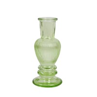 Glas Kerzenst&auml;nder, V&auml;schen, gestreift...