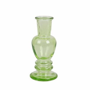 Glas Kerzenständer, Väschen in Hellgrün,...