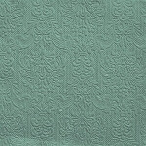 15er Pack Servietten Elegance in Salbei, 33 x 33 cm.