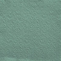 15er Pack Servietten Elegance in Salbei, 33 x 33 cm.