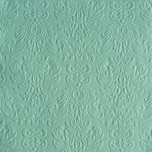 15er Pack Servietten Elegance in Pistache, 33 x 33 cm.