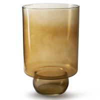 Große Glas Vase, Windlicht, Dekogl gallery