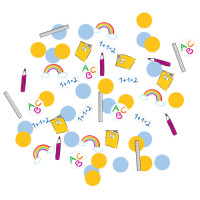 Papier Konfetti Einschulung, ABC, Regenb gallery