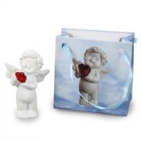 Gastgeschenk Engel mit rotem Kristallher gallery