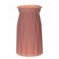 Glas Vase, Ruby, matt in Terracotta, 20  gallery