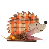 Holz Igel im Herbst Design, 8,5 cm. gallery