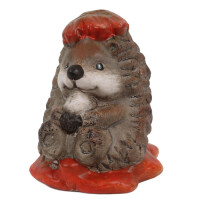 Keramik Igel sitzend auf Blatt i gallery 26_2nd