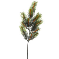 Deko Tannenzweig mit 13 Spitzen in Gr&uu gallery