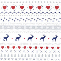 20er Pack Servietten Wintermuster in Dun gallery