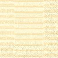 Duni Zelltuch Servietten Tessuto Cream, 33 x 33 cm.