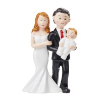 Dekofigur, Tortenfigur Hochzeitspaar mit gallery