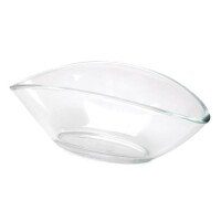 Kleine Glasschale oval, klar, 16,5 cm. gallery