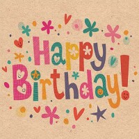 20er Pack Servietten Geburtstag, Happy B gallery