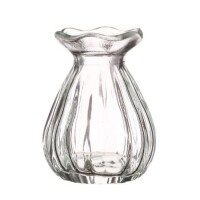 Glas Flaschen Väschen Fleur, klar,  gallery