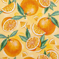 20er Pack Servietten Orangen, 33 x 33 cm gallery