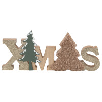 Holz Schriftzug Weihnachten, -XMas- mit  gallery