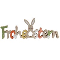 Holz Aufsteller Schriftzug -Frohe Ostern gallery