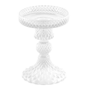 Glas Kerzenständer Kristall-Optik für...