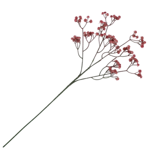 Kunstblume Schleierkraut, hochwertig, in Altrosa, 60 cm.