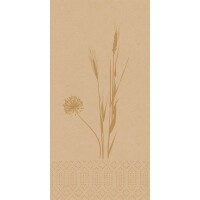 Duni Zelltuch Servietten Meadow Natural, 2-lagig, ⅛...