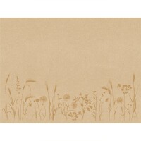 Duni Papier Tischsets Meadow Natural, 30 x 40 cm.