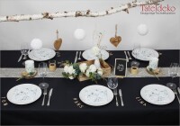 8. Mustertisch "Black & Wood&qu gallery