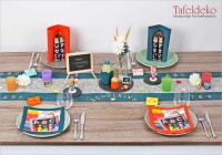 8. Mustertisch "Kunterbunt" -  gallery